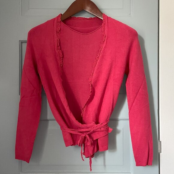 Twin set / sweater-set  Size tag L True size small M - Picture 1 of 7